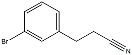 3-(3-BROMOPHENYL)PROPIONITRILE 98% Struktur