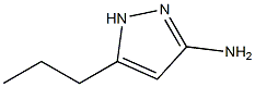 3-AMINO-5-N-PROPYL-1H-PYRAZOLE Struktur