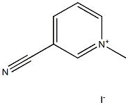 3-CYANO-1-METHYLPYRIDINIUM IODIDE Struktur