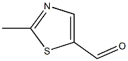 2-METHYL-1,3-THIAZOLE-5-CARBALDEHYDE Struktur