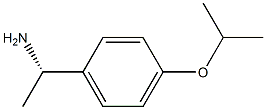 (1S)-1-(4-ISOPROPOXYPHENYL)ETHANAMINE Struktur