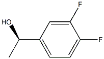 (1R)-1-(3,4-DIFLUOROPHENYL)ETHANOL Struktur