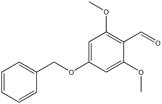 4-BENZYLOXY-2,6-DIMETHOXYBENZALDEHYDE, POLYMER-SUPPORTED, 1. Struktur