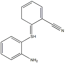 2-(2-AMINOPHENYL THIO)BENZONITRILE Struktur