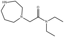 2-(1,4-DIAZEPAN-1-YL)-N,N-DIETHYLACETAMIDE Struktur