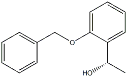 (1S)-1-[2-(BENZYLOXY)PHENYL]ETHANOL Struktur