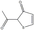 2-ACETYL THIOPHENE-3-ONE Struktur