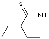 2-ETHYLBUTANETHIOAMIDE Struktur