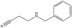 3-(BENZYLAMINO)PROPANENITRILE Struktur