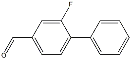 3-FLUORO-4-PHENYLBENZALDEHYDE 97% Struktur