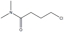 4-CHLORO-N,N-DIMETHYLBUTANAMIDE Struktur