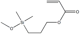 (3-ACRYLOXYPROPYL)DIMETHYLMETHOXYSILANE 95% Struktur