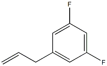 3-(3,5-DIFLUOROPHENYL)-1-PROPENE 97% Struktur