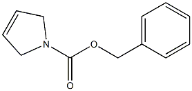 1-Cbz-2,5-dihydro-1H-pyrrole Struktur