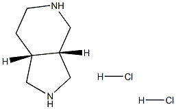 cis-Octahydro-pyrrolo[3,4-c]pyridine 2HCl Struktur