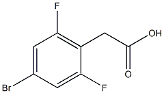 2-(4-BROMO-2,6-DIFLUOROPHENYL)ACETIC ACID Struktur