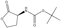 (S)-2-BOC-AMINO--BUTYROLACTONE Struktur