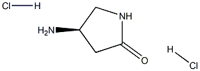 (R)-4-AMINO-2-PYRROLIDINONE 2HCL Struktur