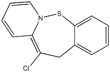 11-CHLORO DIBENZO(B,F)THIAZEPINE Struktur