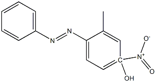 4-HYDROXY-4-NITRO-2-METHYLAZOBENZENE Struktur