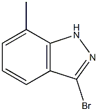 3-BROMO-7-METHYLINDAZOLE Struktur