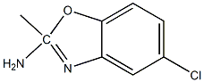 5-CHLORO-2-METHYLBENZOXAZOLAMINE Struktur