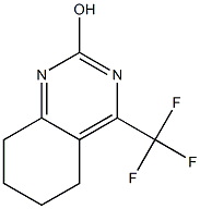 5,6,7,8-TETRAHYDRO-4-(TRIFLUOROMETHYL)-2-QUINAZOLINOL Struktur