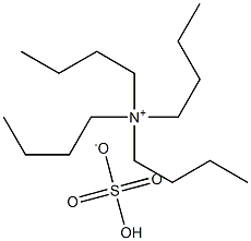 TETRABUTYLAMMONIUM HYDROGEN SULFATE FOR ION PAIR CHROMATOGRAPHY Struktur