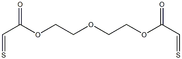 THIODIGLYCOL DIACRYLATE Struktur