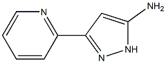 3-(PYRIDIN-2-YL)-1H-PYRAZOL-5-AMINE Struktur