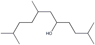 2,7,10-TRIMETHYL-5-UNDECANOL Struktur