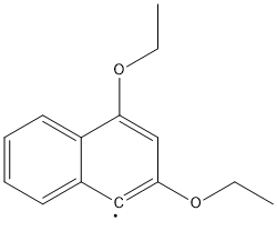 2,4-Diethoxybenzophenyl Struktur