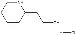 2-(PIPERIDIN-2-YL)ETHANOL HYDROCHLORIDE Struktur