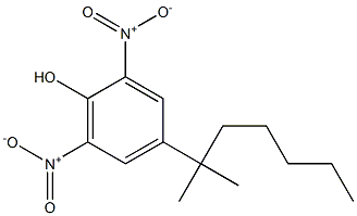 2,6-DINITRO-4-TERT-OCTYLPHENOL Struktur