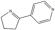 4-(4,5-DIHYDRO-3H-PYRROL-2-YL)-PYRIDINE Struktur