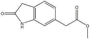 methyl 2-(2-oxoindolin-6-yl)acetate Struktur