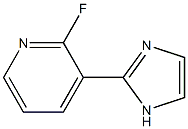 2-FLUORO-3-(1H-IMIDAZOL-2-YL)PYRIDINE Struktur