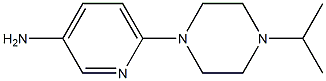 6-(4-ISOPROPYLPIPERAZIN-1-YL)PYRIDIN-3-AMINE Struktur