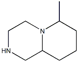 6-METHYL-OCTAHYDRO-PYRIDO[1,2-A]PYRAZINE Struktur