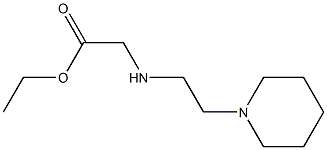 ETHYL N-(2-PIPERIDIN-1-YLETHYL)GLYCINATE Struktur