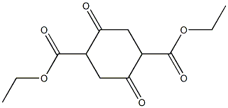 diethyl 2,5-dioxocyclohexane-1,4-dicarboxylate Struktur