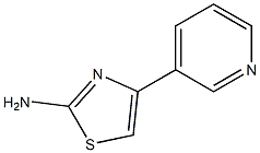 4-(3-pyridyl)-1,3-thiazol-2-amine Struktur