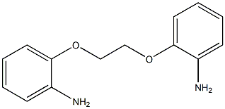 2-[2-(2-aminophenoxy)ethoxy]aniline Struktur