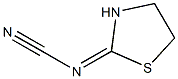 N-(1,3-thiazolan-2-yliden)cyanamide Struktur