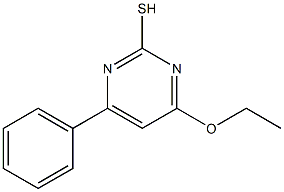 4-ethoxy-6-phenylpyrimidine-2-thiol Struktur