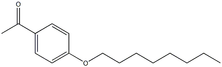 1-[4-(octyloxy)phenyl]ethan-1-one Struktur