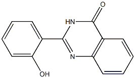 2-(2-hydroxyphenyl)-3,4-dihydroquinazolin-4-one Struktur