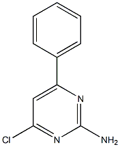 4-chloro-6-phenylpyrimidin-2-amine Struktur