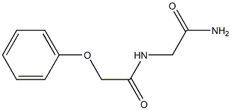 N1-(2-amino-2-oxoethyl)-2-phenoxyacetamide Struktur