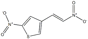 2-nitro-4-(2-nitrovinyl)thiophene Struktur